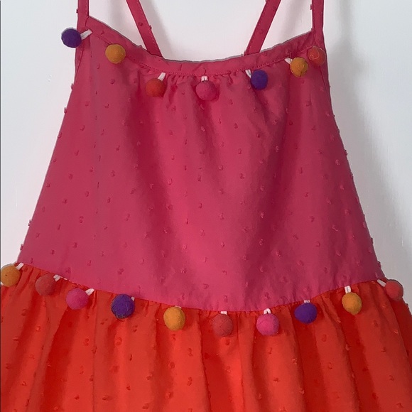Tommy Bahama Pink & Orange Sundress 8 EUC Dress - Picture 2 of 11
